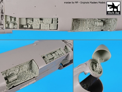 A-7 Corsair Ii Radar, Electronics And Wheel Bays (For Trumpeter) - zdjęcie 2