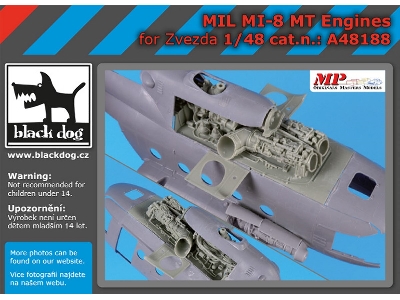Mil Mi-8 Mt Engines (For Zvezda) - zdjęcie 1