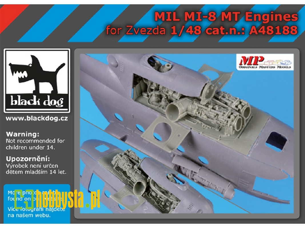 Mil Mi-8 Mt Engines (For Zvezda) - zdjęcie 1