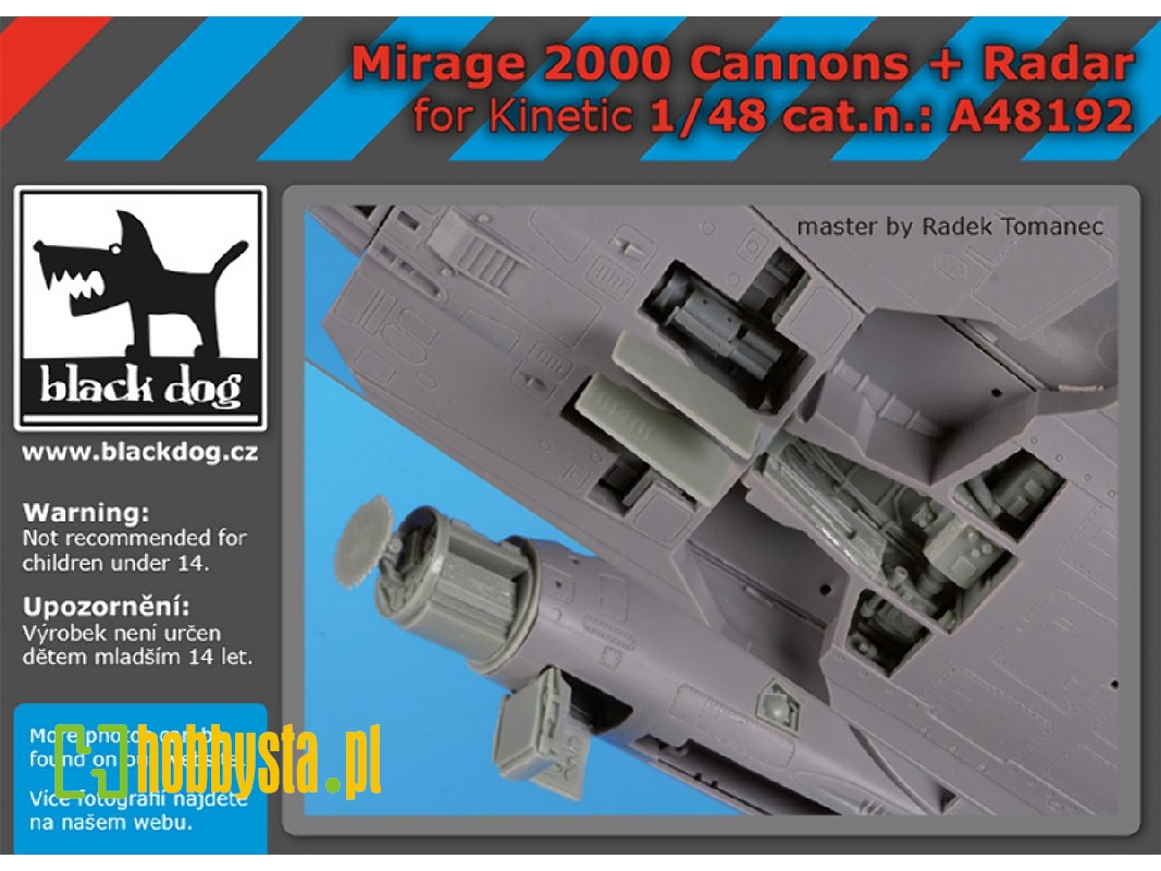 Mirage 2000 Cannons And Radar (For Kinetic) - zdjęcie 1 Mirage 2000 Cannons And Radar (For Kinetic) - zdjęcie 1