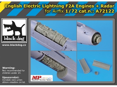 English Electric Lightning F2a Engines And Radar (For Airfix) - zdjęcie 1
