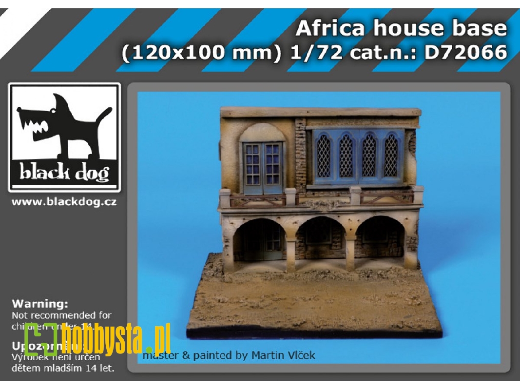 Africa House Base (120mm X 100mm) - zdjęcie 1
