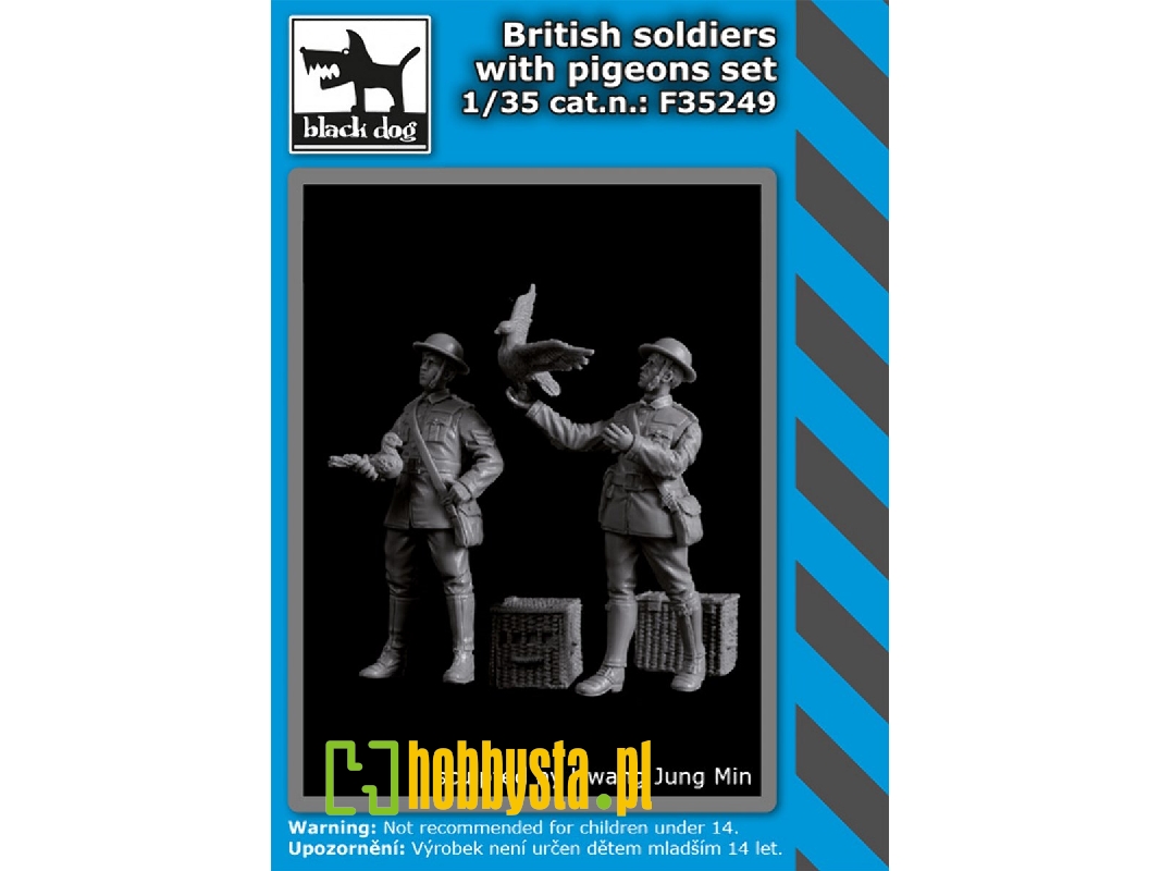 British Soldier With Pigeon Set - zdjęcie 1