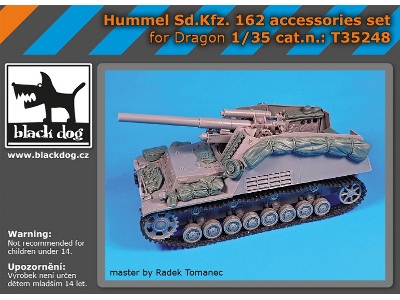 Hummel Sd.Kfz 162 Accessories Set (For Dragon) - zdjęcie 1