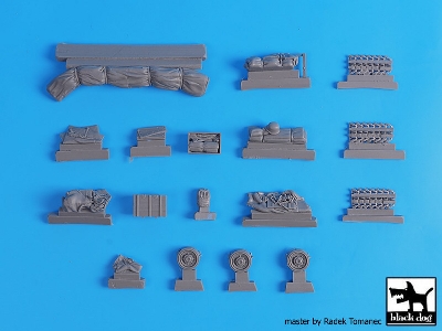 Hummel Sd.Kfz 162 Accessories Set (For Dragon) - zdjęcie 8