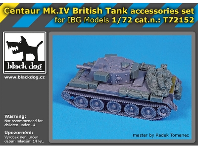 Centaur Mk.Iv British Tank Accessories Set (For Ibg) - zdjęcie 1