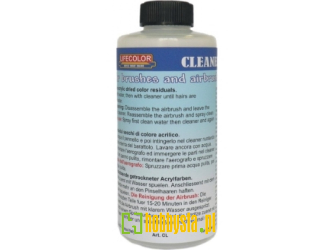 Lifecolor Airbrush Cleaner 250ml - zdjęcie 1 Lifecolor Airbrush Cleaner 250ml - zdjęcie 1