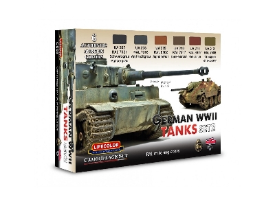 Cs03 - German Tanks Wwii Set #2 - zdjęcie 1