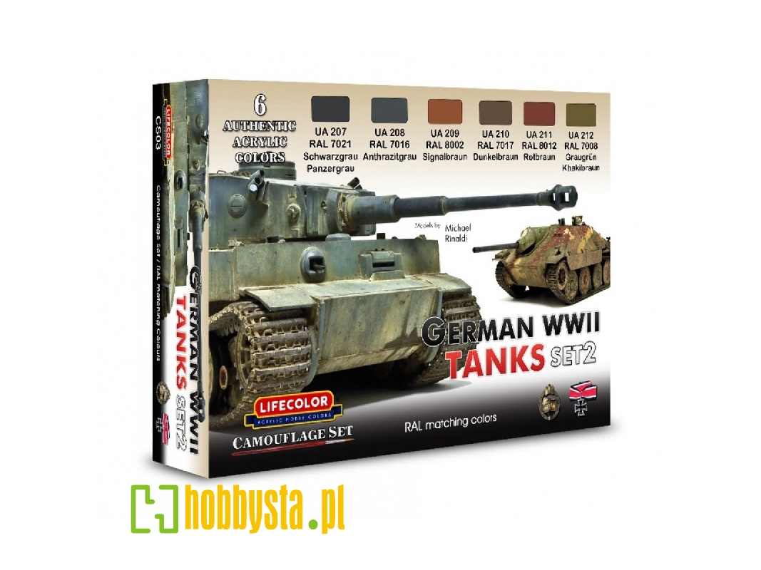 Cs03 - German Tanks Wwii Set #2 - zdjęcie 1