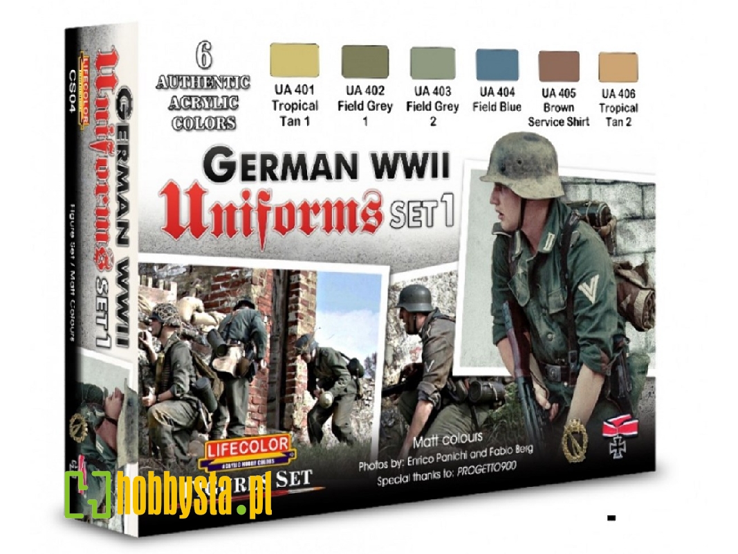 Cs04 - German Uniforms Wwii Set #1 - zdjęcie 1