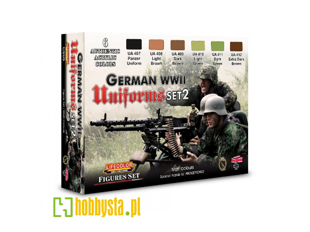 Cs05 - German Uniforms Wwii Set #2 - zdjęcie 1 Cs05 - German Uniforms Wwii Set #2 - zdjęcie 1