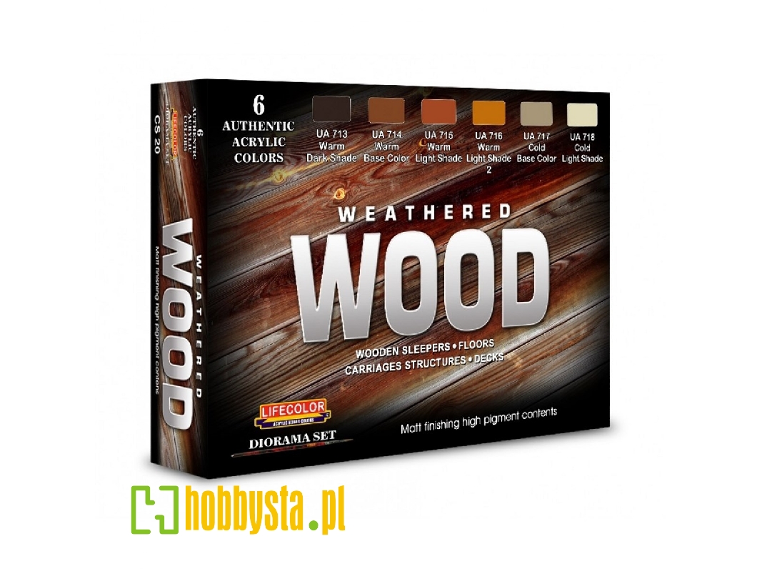 Cs20 - Weathered Wood Set - zdjęcie 1