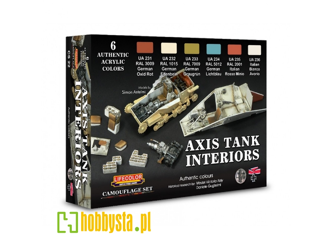 Cs22 - Axis Tanks Interiors Set - zdjęcie 1 Cs22 - Axis Tanks Interiors Set - zdjęcie 1
