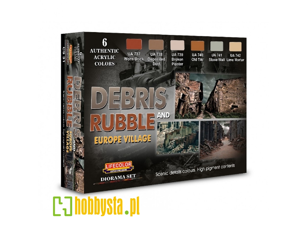 Cs31 - Debris And Rubbles Set - zdjęcie 1 Cs31 - Debris And Rubbles Set - zdjęcie 1