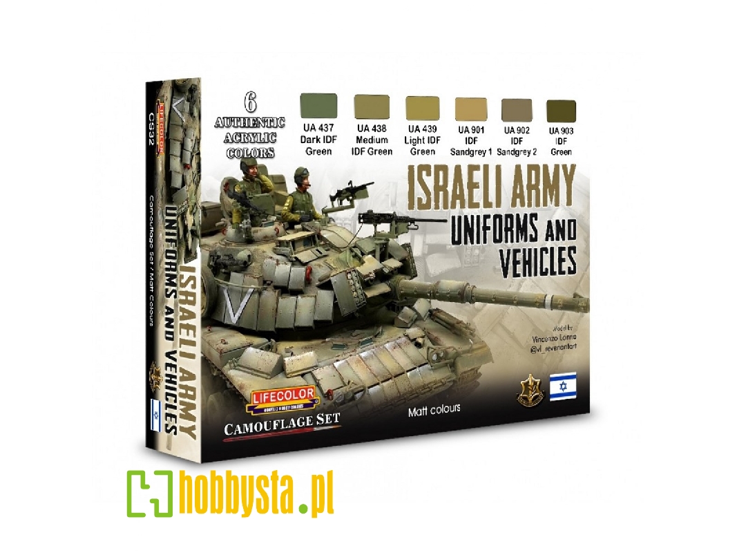 Cs32 - Israeli Army Vehicles & Uniforms Set - zdjęcie 1 Cs32 - Israeli Army Vehicles & Uniforms Set - zdjęcie 1