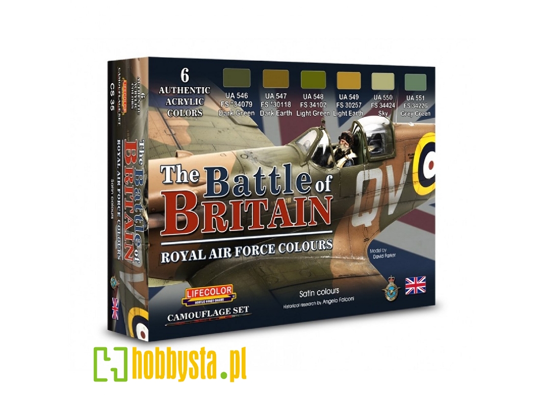 Cs35 - The Battle Of Britain royal Air Force Colors Set - zdjęcie 1 Cs35 - The Battle Of Britain royal Air Force Colors Set - zdjęcie 1