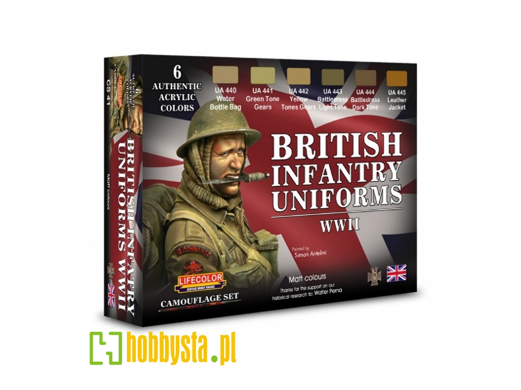 Cs41 - British wwii Infantry Uniforms Set - zdjęcie 1 Cs41 - British wwii Infantry Uniforms Set - zdjęcie 1