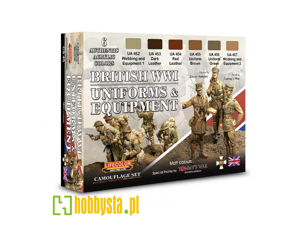 Cs45 - British Wwi Uniforms & Equipment Set - zdjęcie 1 Cs45 - British Wwi Uniforms & Equipment Set - zdjęcie 1