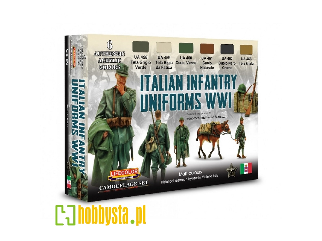 Cs50 - Italian Wwi Infantry Uniformsset - zdjęcie 1