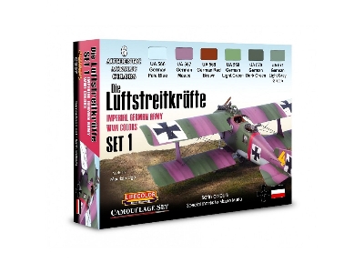 Cs57 - Die LuftstreitkrĂ¤fte Imperial German Army Wwi Set -Â acrylic Paint Set - zdjÄ™cie 1