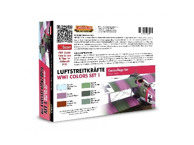 Cs57 - Die LuftstreitkrĂ¤fte Imperial German Army Wwi Set -Â acrylic Paint Set - zdjÄ™cie 2