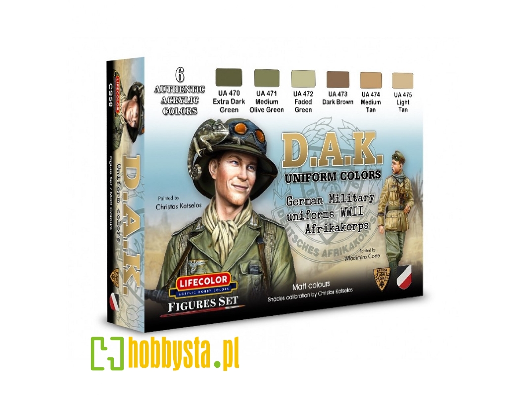 Cs58 - German Afrikakorps (Dak) Uniforms Set - zdjęcie 1 Cs58 - German Afrikakorps (Dak) Uniforms Set - zdjęcie 1