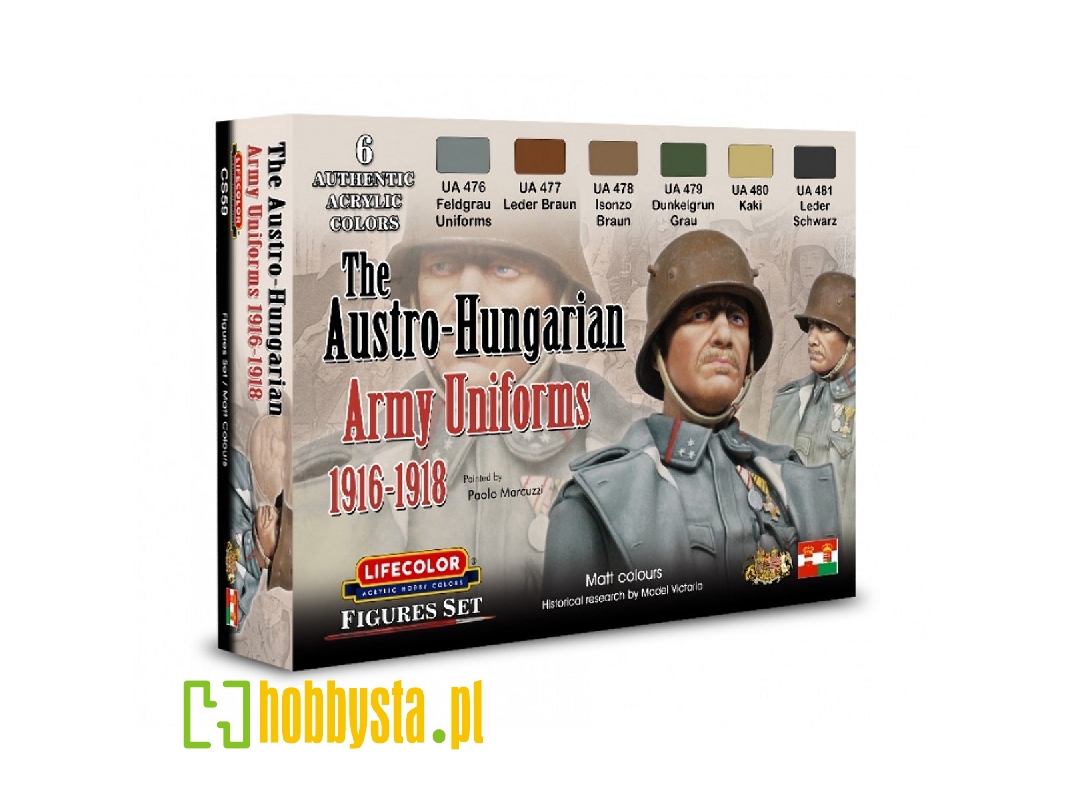 Cs59 - The Austro-hungarian Army Uniforms (1916-1918) Set - zdjęcie 1 Cs59 - The Austro-hungarian Army Uniforms (1916-1918) Set - zdjęcie 1