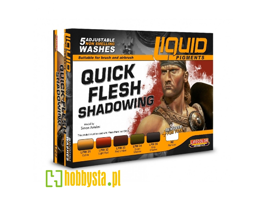 Lp07 - Quick Flesh Shadowing Set - zdjęcie 1 Lp07 - Quick Flesh Shadowing Set - zdjęcie 1