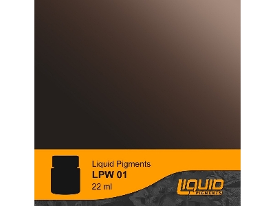 Lpw01 - Burnt Umber liquid Pigments Washes - zdjęcie 1
