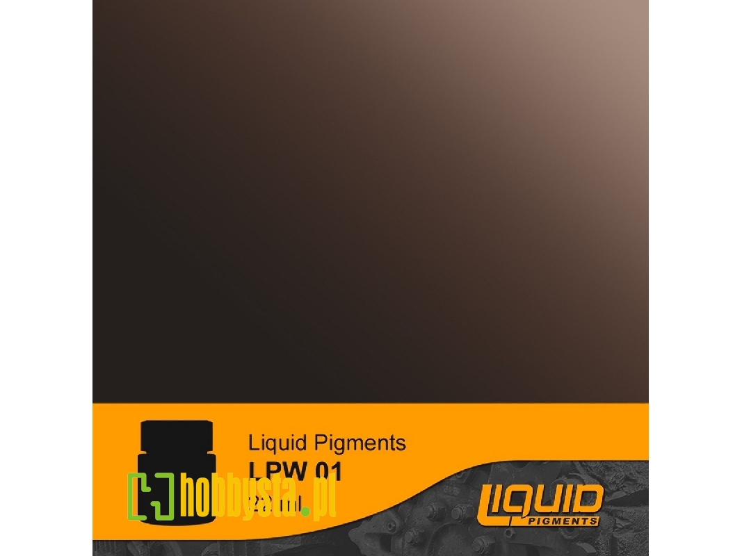 Lpw01 - Burnt Umber liquid Pigments Washes - zdjęcie 1