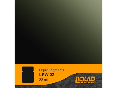 Lpw02 - Black Umber liquid Pigments Washes - zdjęcie 1