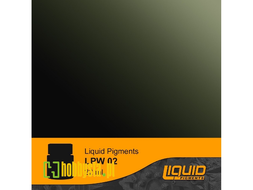 Lpw02 - Black Umber liquid Pigments Washes - zdjęcie 1