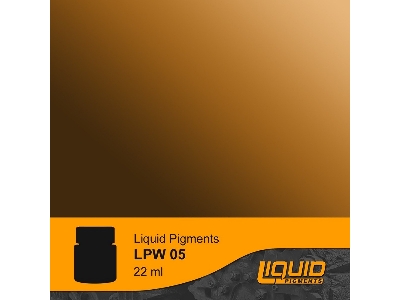 Lpw05 - Colonial Dark Sand Liquid Pigments Washes - zdjęcie 1