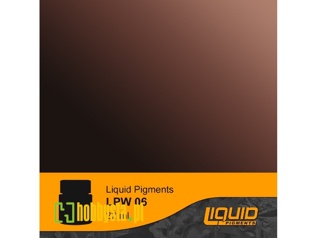 Lpw06 - Deep Rust Liquid Pigments Washes - zdjęcie 1