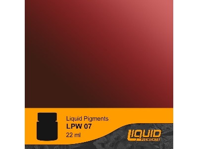 Lpw07 - Eroding Dark Rust Liquid Pigments Washes - zdjęcie 1