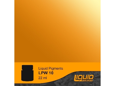 Lpw10 - Yellow Marks Liquid Pigments Washes - zdjęcie 1