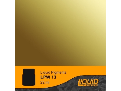 Lpw13 - Light Earth Liquid Pigments Washes - zdjęcie 1