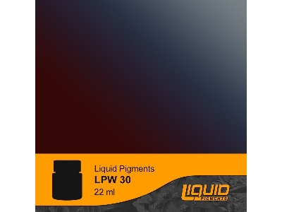 Lpw30 - Blue Burned Exhaust Liquid Pigments Washes - zdjęcie 1