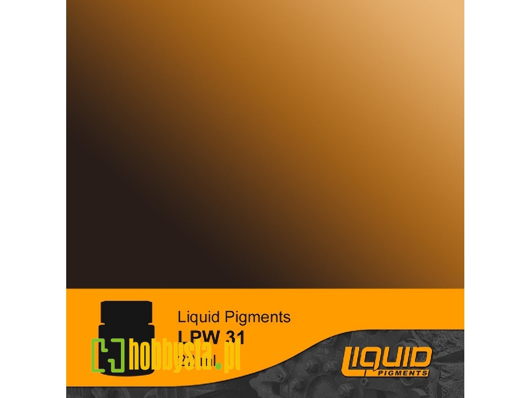 Lpw31 - Ochre Liquid Pigments Washes - zdjęcie 1