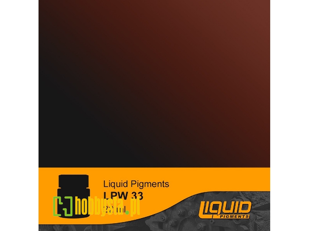Lpw33 - Red Umber Liquid Pigments Washes - zdjęcie 1
