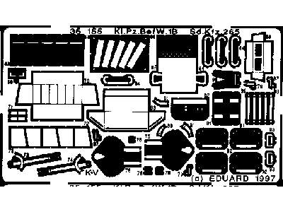  Pz. I Ausf. B Kl. Be.  1/35 - Italeri - blaszki - zdjęcie 3