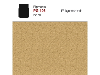 Pg103 - Lebanon Dust Powder Pigment - zdjęcie 1