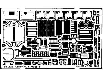  Pz. I Ausf. F 1/35 - Alan - blaszki - zdjęcie 1