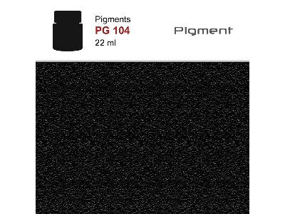 Pg104 - Smoke Black Powder Pigment - zdjęcie 1