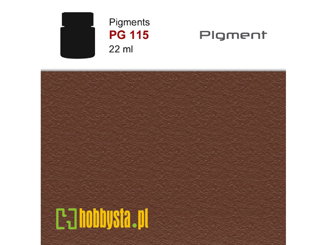 Pg115 - Red Dry Mud Powder Pigment - zdjęcie 1