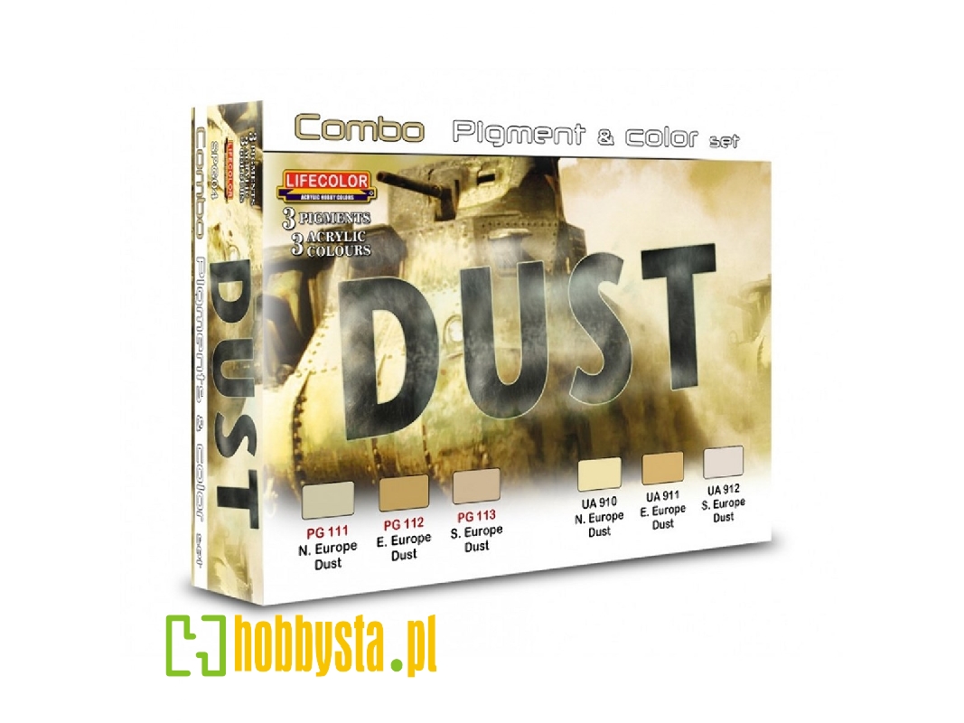 Spg04 - Dust Set Colours And Pigments - zdjęcie 1 Spg04 - Dust Set Colours And Pigments - zdjęcie 1