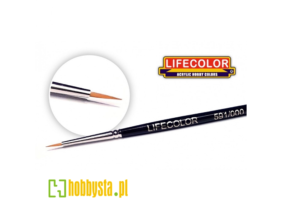 Synthetic Brush Long Hair 000 - zdjęcie 1 Synthetic Brush Long Hair 000 - zdjęcie 1
