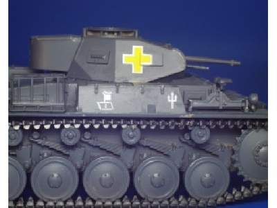  Pz. II Ausf. F/G 1/35 - Tamiya - blaszki - zdjęcie 7