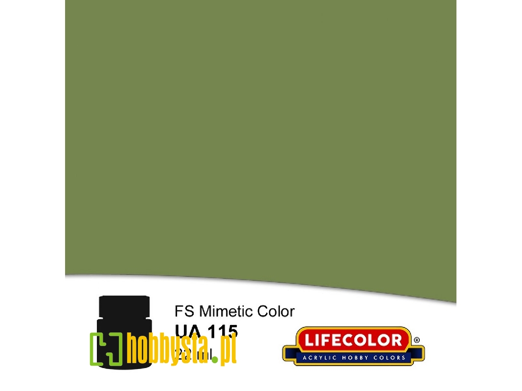 Ua115 - Mimetic Green 1 Fs34258 - zdjęcie 1 Ua115 - Mimetic Green 1 Fs34258 - zdjęcie 1