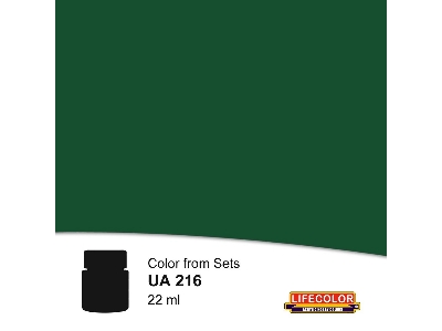 Ua216 - Verde Scuro Regio Esercito Matt - zdjęcie 1